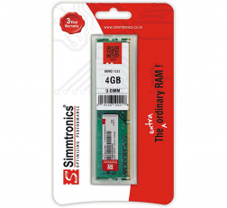 SIMMTRONICS 4GB DDR3 DESKTOP RAM 1333 MHZ