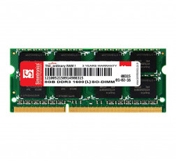 SIMMTRONICS 8GB DDR3L LAPTOP RAM 1600 MHZ