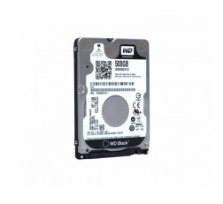 WESTERN DIGITAL BLACK 500GB SATA 2.5-INCH 7200RPM LAPTOP HARD DRIVE (WD5000LPLX)