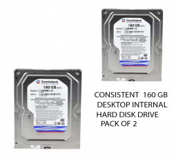 CONSISTENT 160 GB DESKTOP INTERNAL HARD DISK DRIVE PACK OF 2