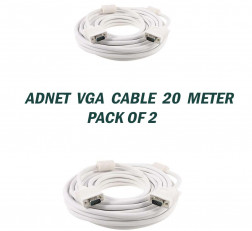 ADNET 20 METER VGA CABLE PACK OF 2