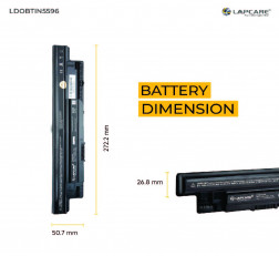 Lapcare 3521 LDOBTIN5596 6C 6 Cell Battery for DELL