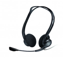 LOGITECH H370 USB DIGITAL AUDIO COMPUTER HEADSET (BLACK)