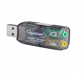 QUANTAM USB SOUND CARD QHM-623