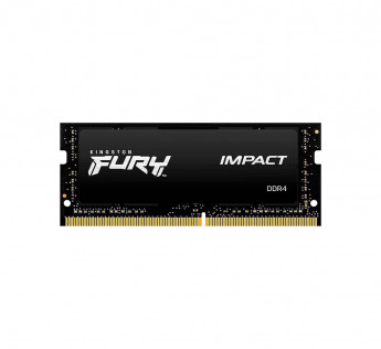 Kingston FURY 8GB 3200MHz DDR4 CL20 SODIMM Fury Impact, Black (KF432S20IB/8)