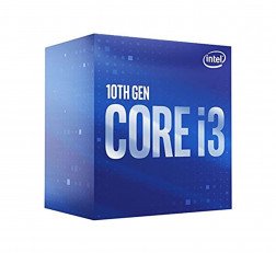 Intel Core i3 Processor CPU BX8070110100F Core i3-10100F / 3.6GHz / 6MB LGA1200 4C / 8T